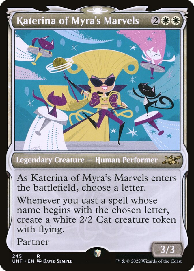 MTG - Katerina of Myra's Marvels - Unfinity (SOS)