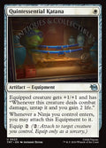 MTG - Quintessential Katana - Teenage Mutant Ninja Turtles (SOS)