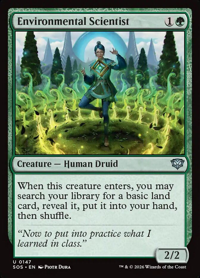 MTG - Environmental Scientist - Secrets of Strixhaven (SOS)