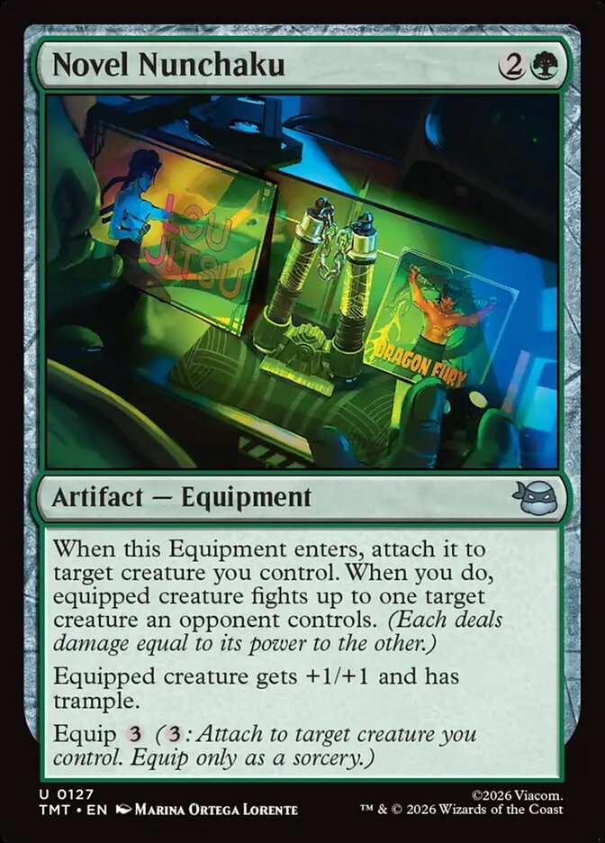 MTG - Novel Nunchaku - Teenage Mutant Ninja Turtles (SOS)