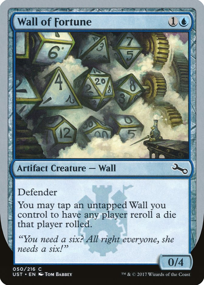 MTG - Wall of Fortune - Unstable (SOS)