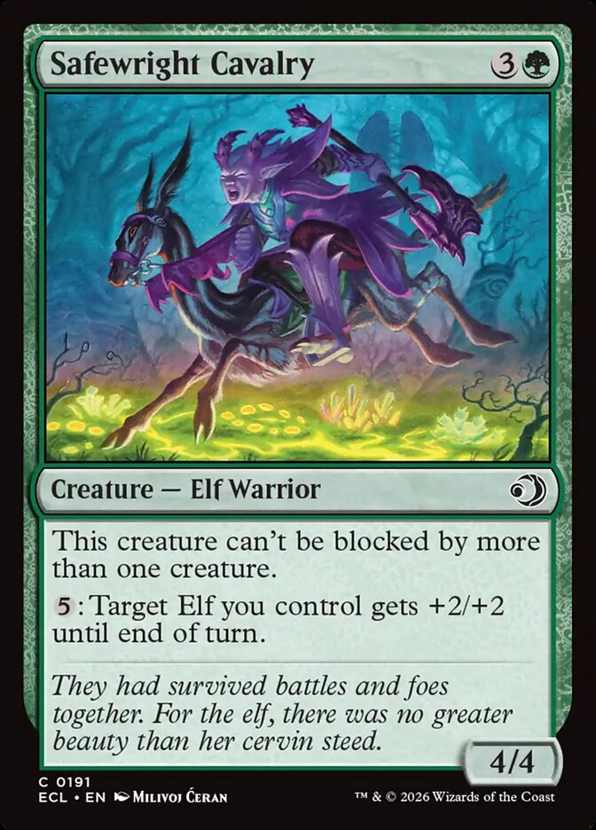 MTG - Safewright Cavalry - Lorwyn Eclipsed (SOS)
