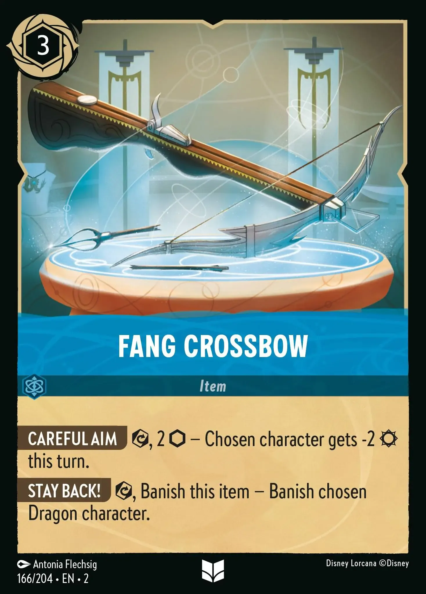 Lorcana - Fang Crossbow - Rise of the Floodborn