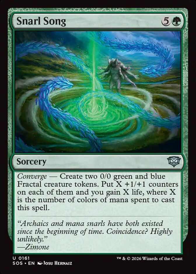 MTG - Snarl Song - Secrets of Strixhaven (SOS)