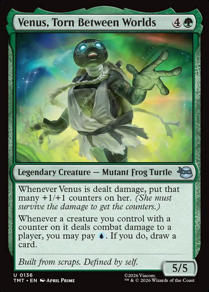 MTG - Venus, Torn Between Worlds - Teenage Mutant Ninja Turtles (SOS)
