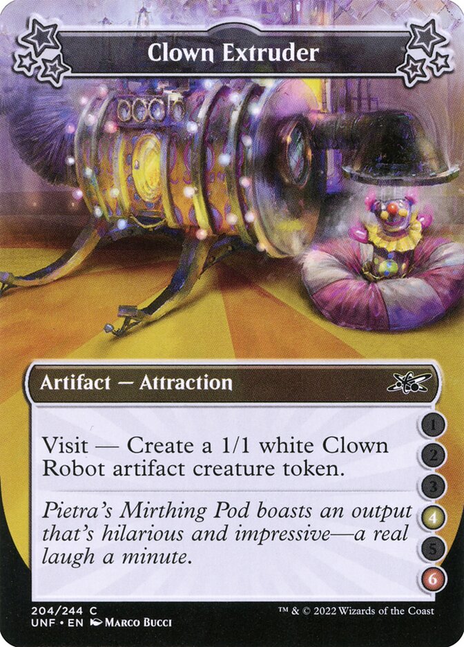 MTG - Clown Extruder - Unfinity (SOS)