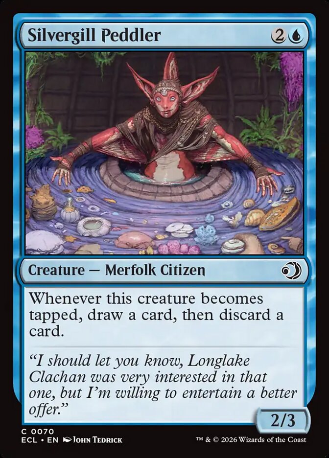 MTG - Silvergill Peddler - Lorwyn Eclipsed (SOS)