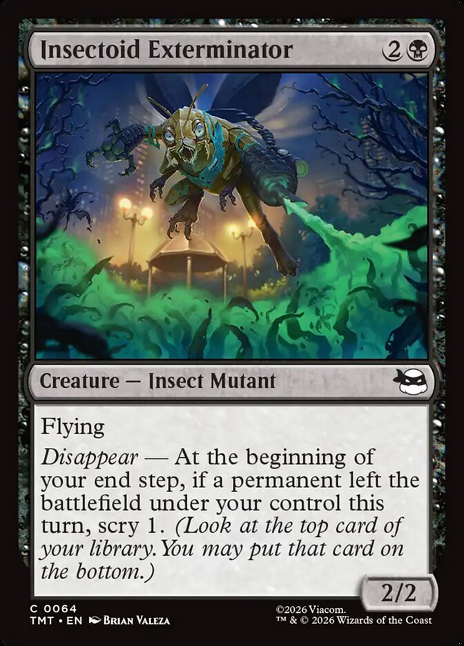 MTG - Insectoid Exterminator - Teenage Mutant Ninja Turtles (SOS)