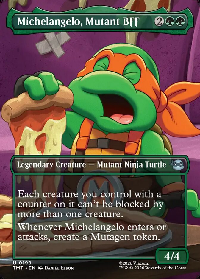MTG - Michelangelo, Mutant BFF - Teenage Mutant Ninja Turtles (SOS)