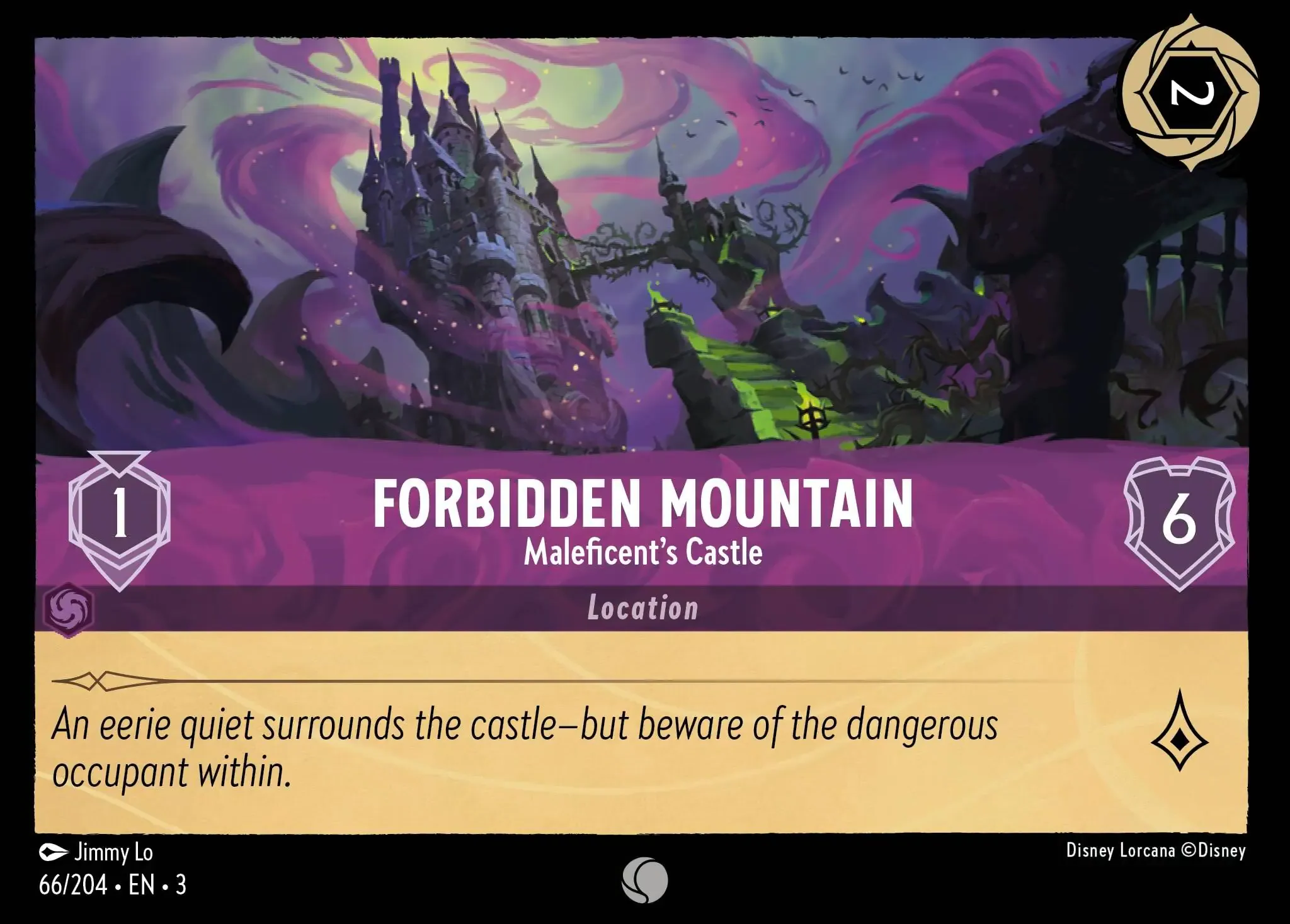 Lorcana - Forbidden Mountain - Maleficent's Castle - Into the Inklands