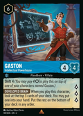 Lorcana - Gaston - Intellectual Powerhouse - Rise of the Floodborn