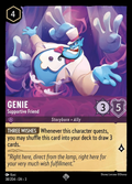 Lorcana - Genie - Supportive Friend - Into the Inklands