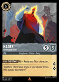 Lorcana - Hades - Hotheaded Ruler - Into the Inklands
