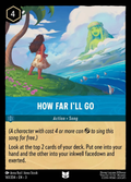Lorcana - How Far I'll Go - Into the Inklands