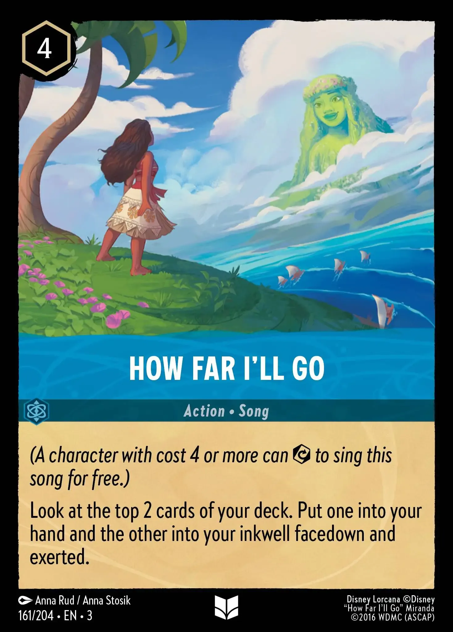 Lorcana - How Far I'll Go - Into the Inklands