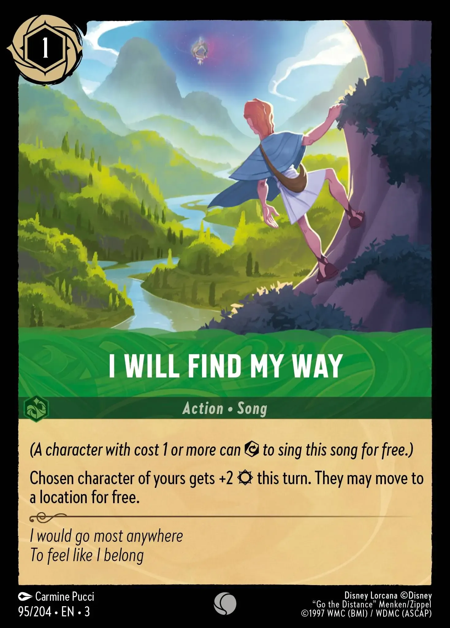 Lorcana - I Will Find My Way - Into the Inklands