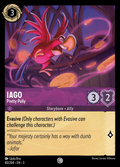 Lorcana - Iago - Pretty Polly - Into the Inklands