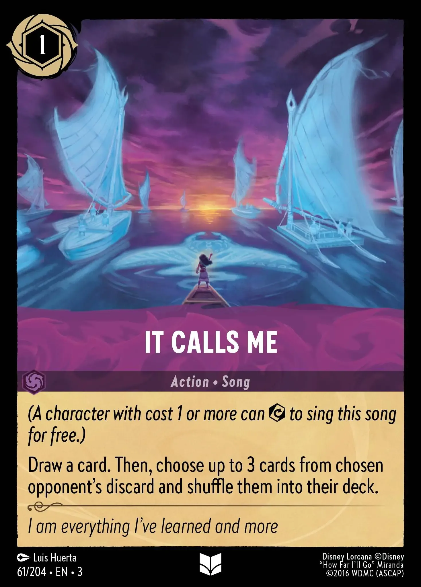 Lorcana - It Calls Me - Into the Inklands