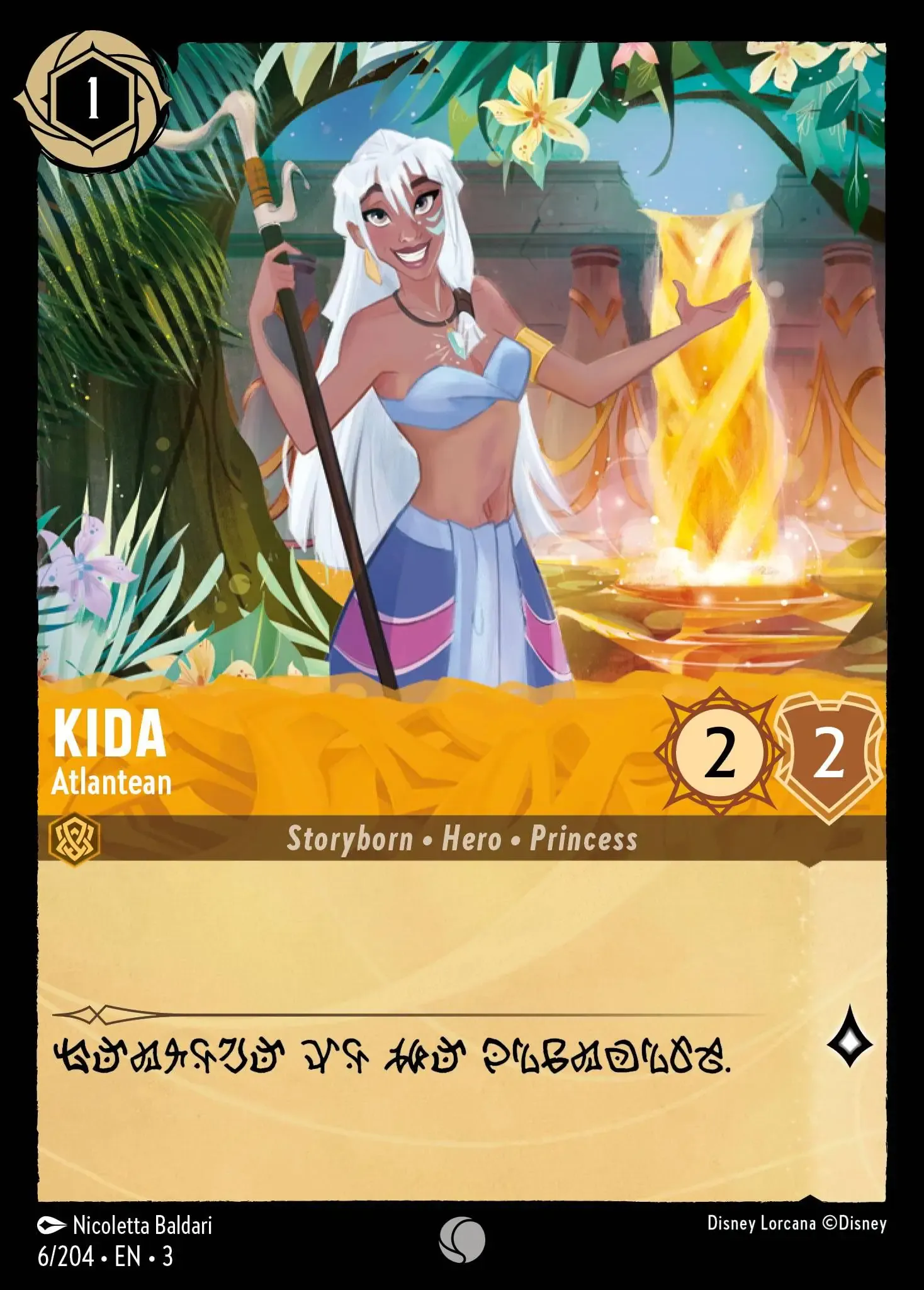 Lorcana - Kida - Atlantean - Into the Inklands