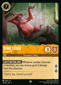 Lorcana - King Louie - Jungle VIP - Rise of the Floodborn
