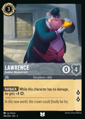Lorcana - Lawrence - Jealous Manservant - Rise of the Floodborn