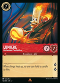 Lorcana - Lumiere - Hotheaded Candelabra - Rise of the Floodborn