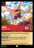 Lorcana - Maui - Soaring Demigod - Into the Inklands
