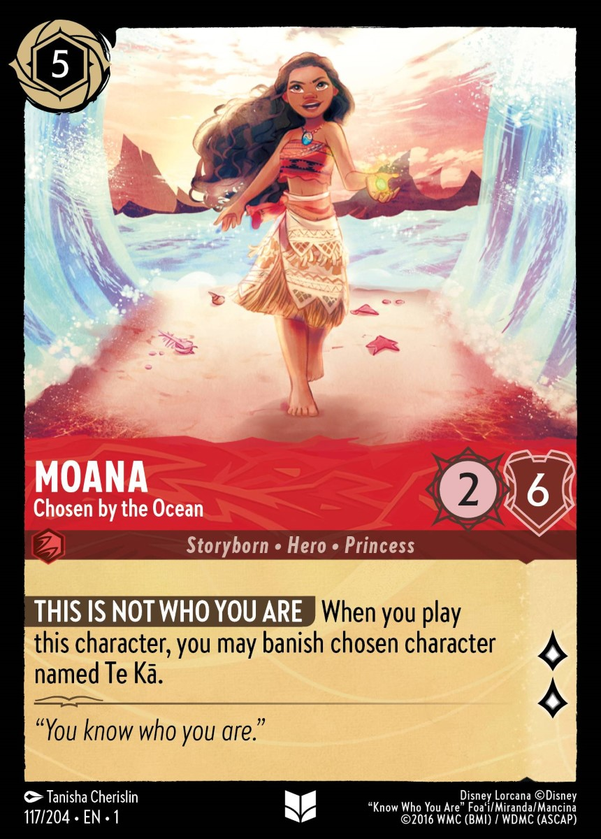 MTG - Moana - Chosen by the Ocean - The First Chapter (SOS)