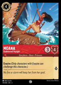 Lorcana - Moana - Undeterred Voyager - Into the Inklands