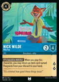 Lorcana - Nick Wilde - Wily Fox - Rise of the Floodborn