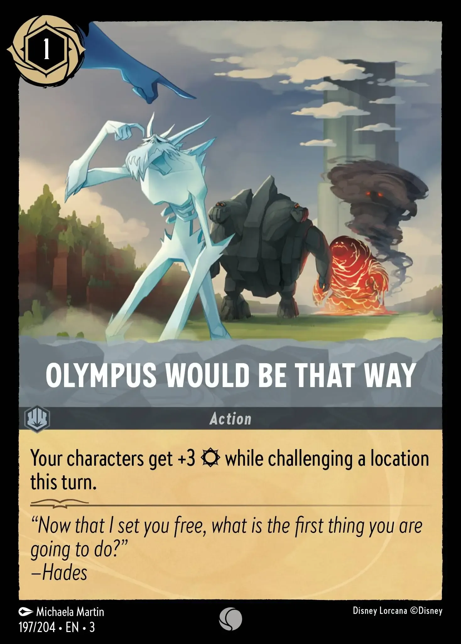 Lorcana - Olympus Would Be That Way - Into the Inklands