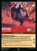 Lorcana - Ratigan - Very Large Mouse - Rise of the Floodborn