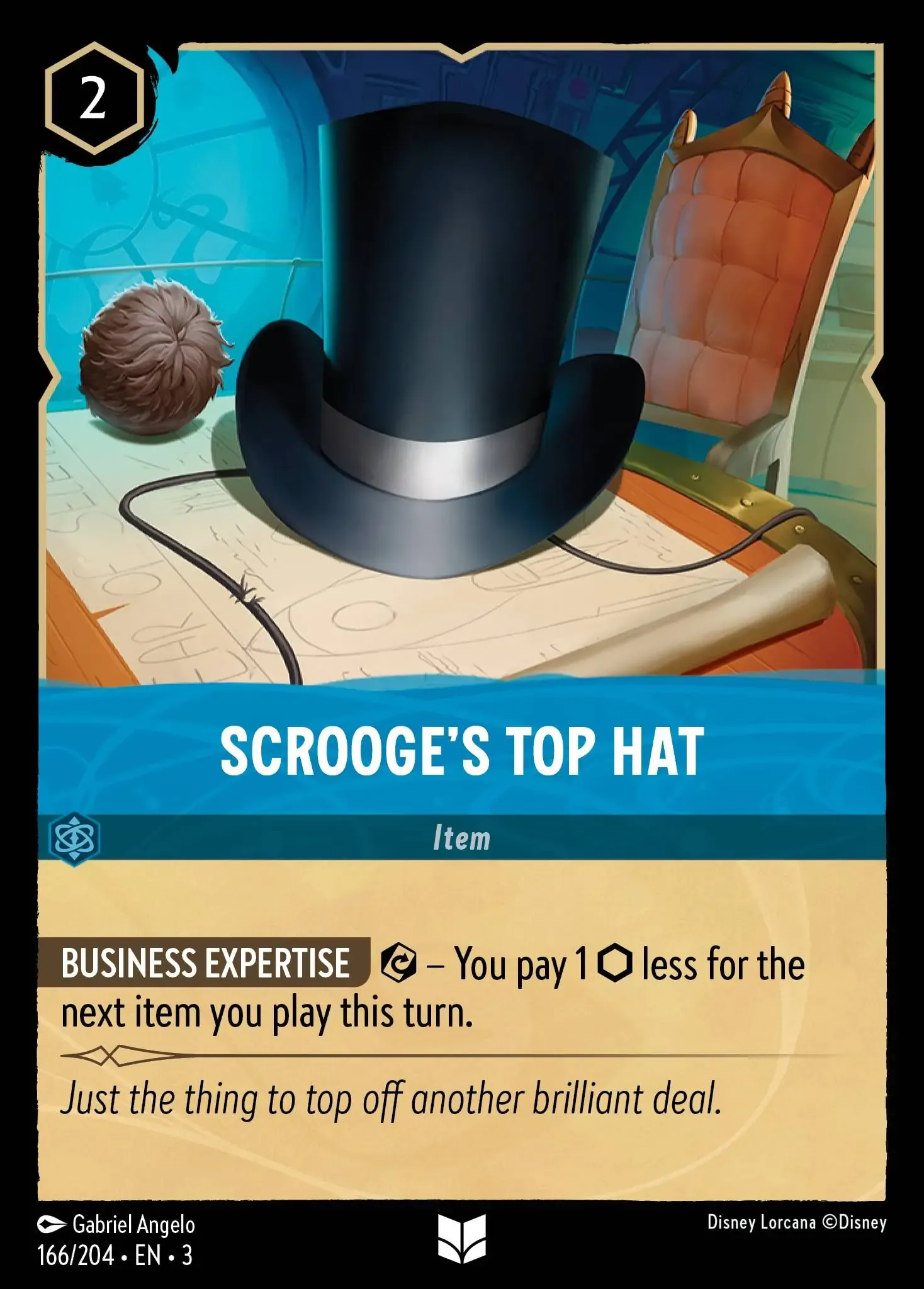 Lorcana - Scrooge's Top Hat - Into the Inklands