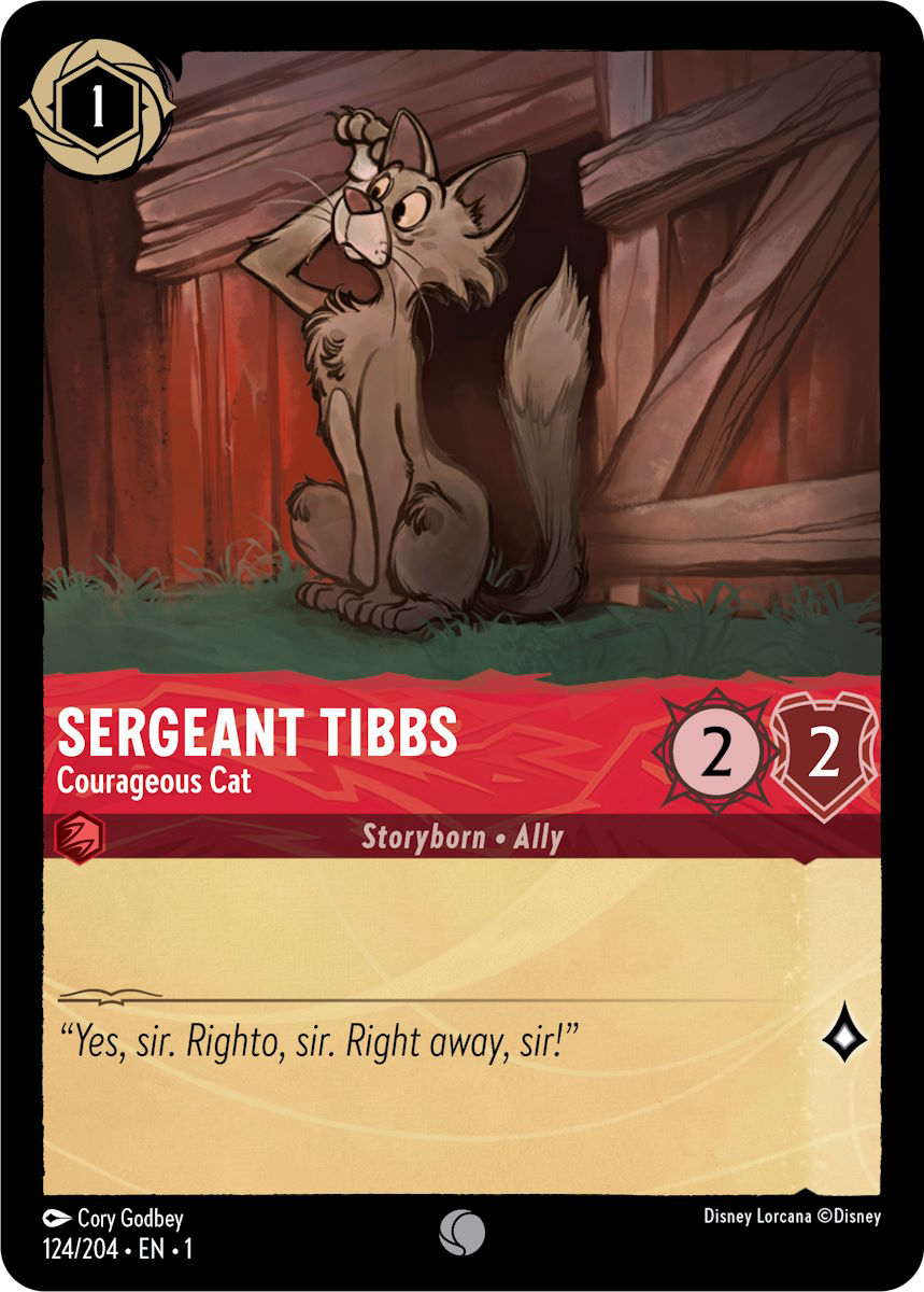MTG - Sergeant Tibbs - Courageous Cat - The First Chapter (SOS)