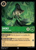 Lorcana - Shenzi - Hyena Pack Leader - Into the Inklands