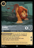 Lorcana - Simba - Fighting Prince - Into the Inklands