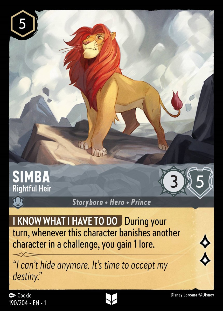 MTG - Simba - Rightful Heir - The First Chapter (SOS)
