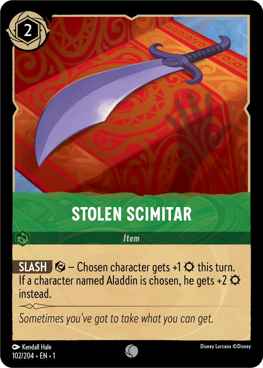 MTG - Stolen Scimitar - The First Chapter (SOS)