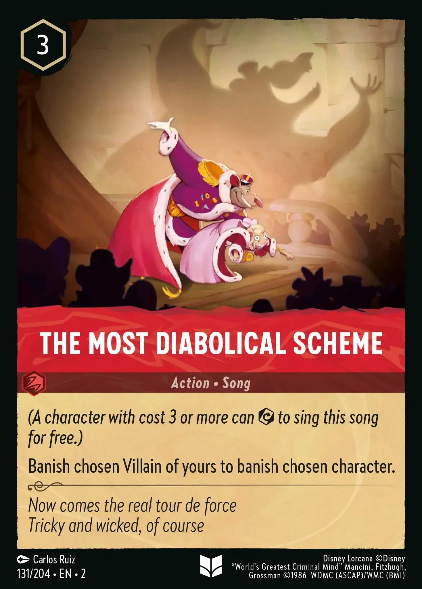 Lorcana - The Most Diabolical Scheme - Rise of the Floodborn