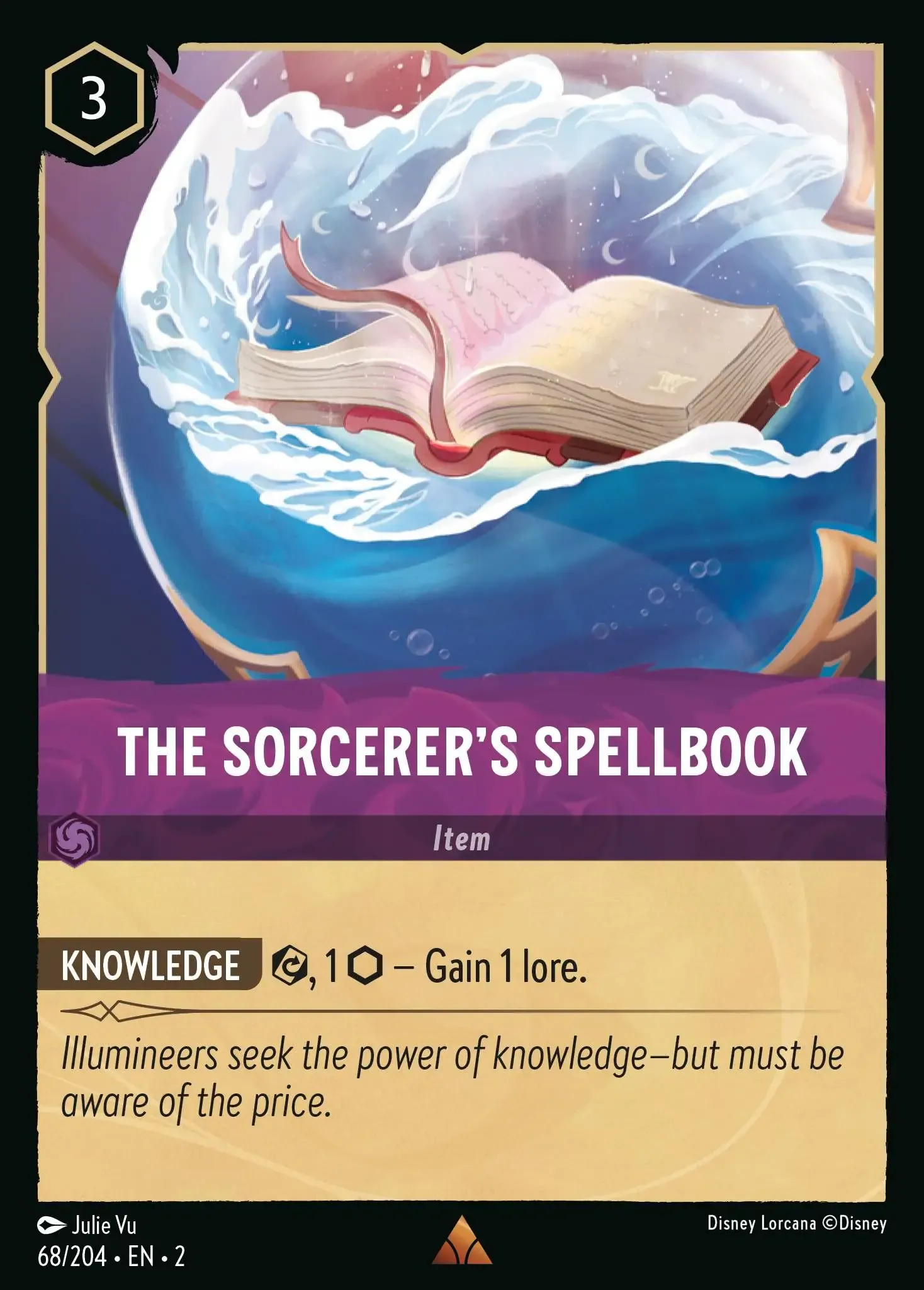 Lorcana - The Sorcerer's Spellbook - Rise of the Floodborn
