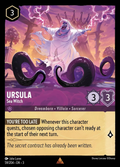 Lorcana - Ursula - Sea Witch - Into the Inklands