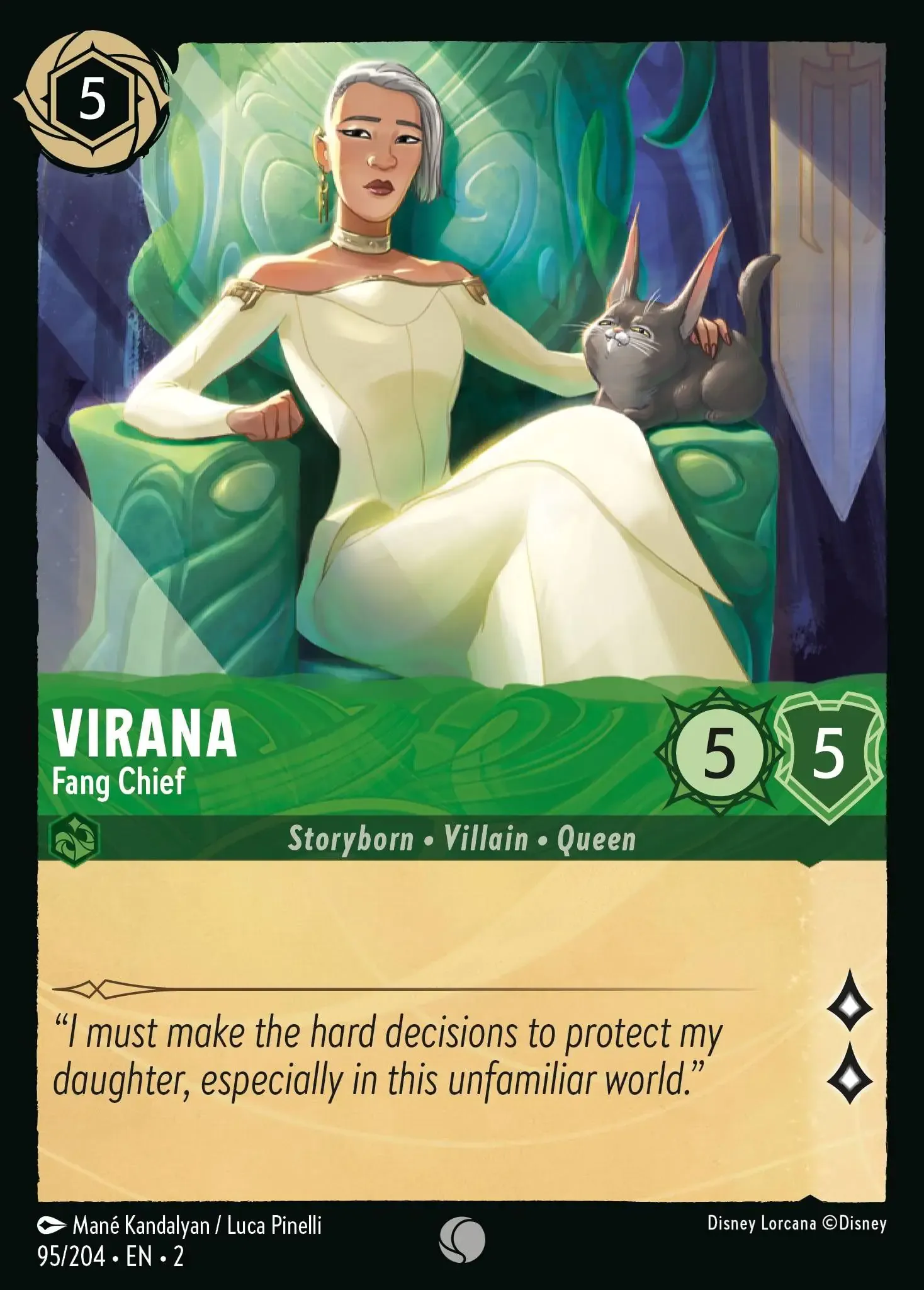 Lorcana - Virana - Fang Chief - Rise of the Floodborn