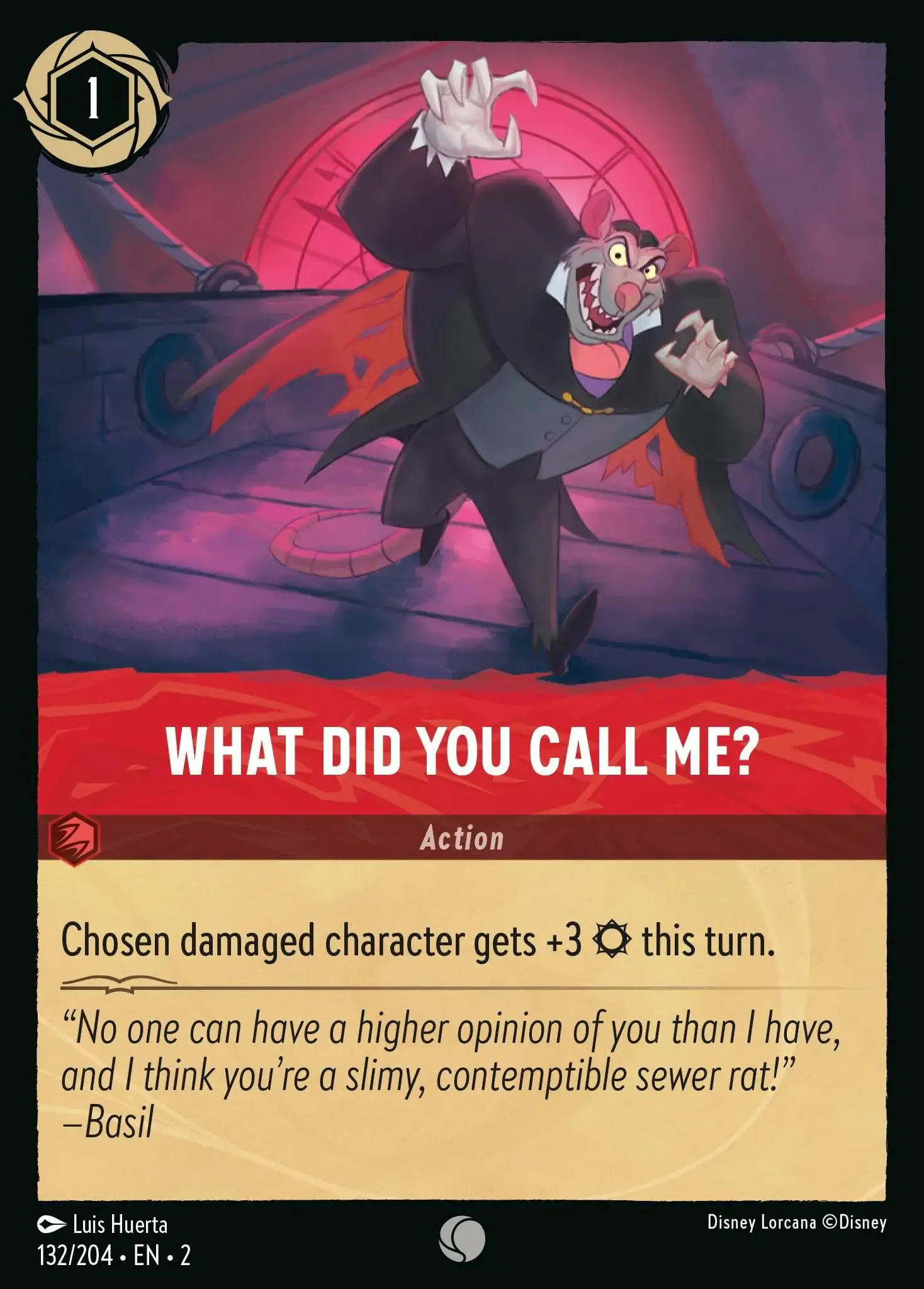 Lorcana - What Did You Call Me? - Rise of the Floodborn