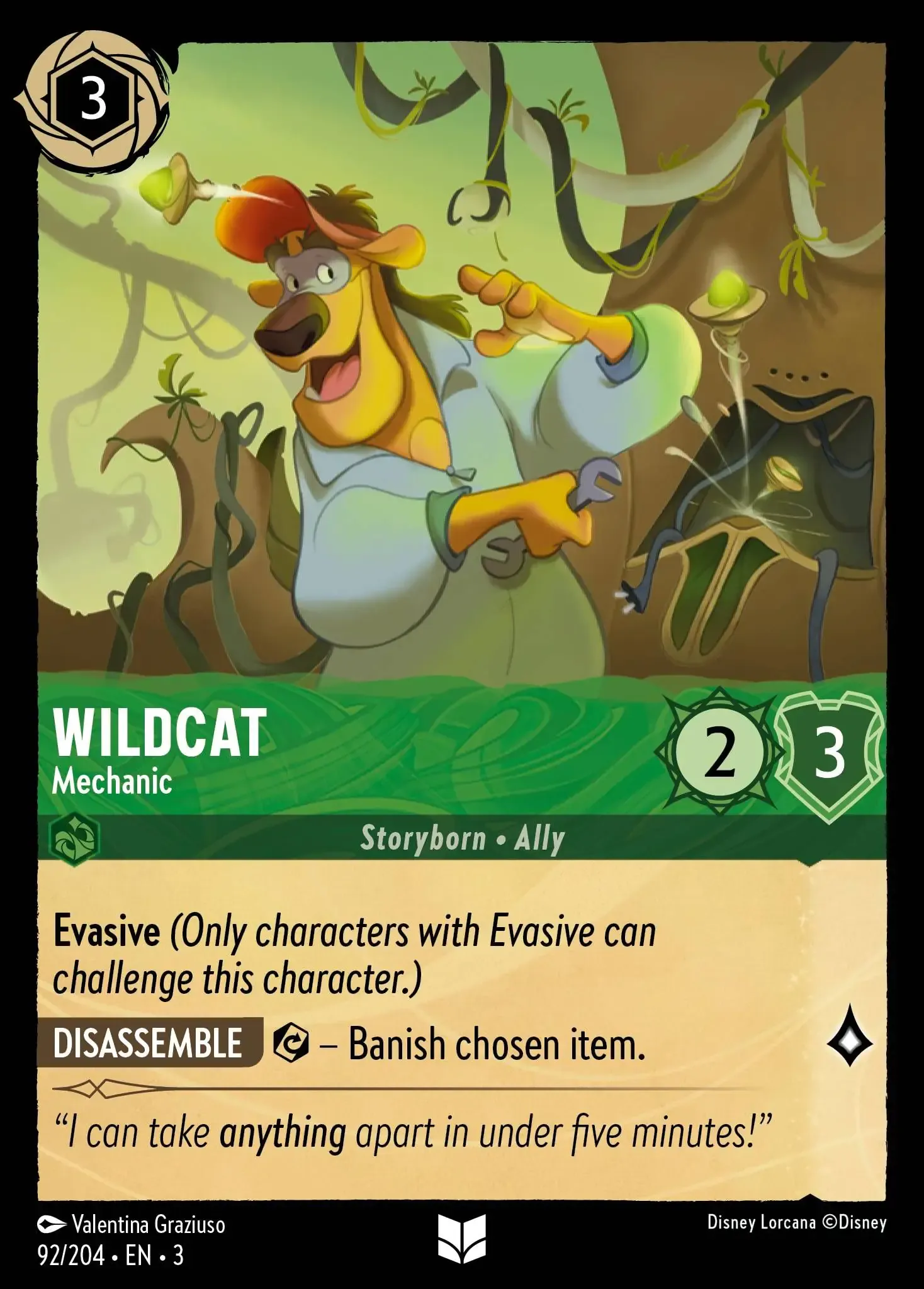 Lorcana - Wildcat - Mechanic - Into the Inklands