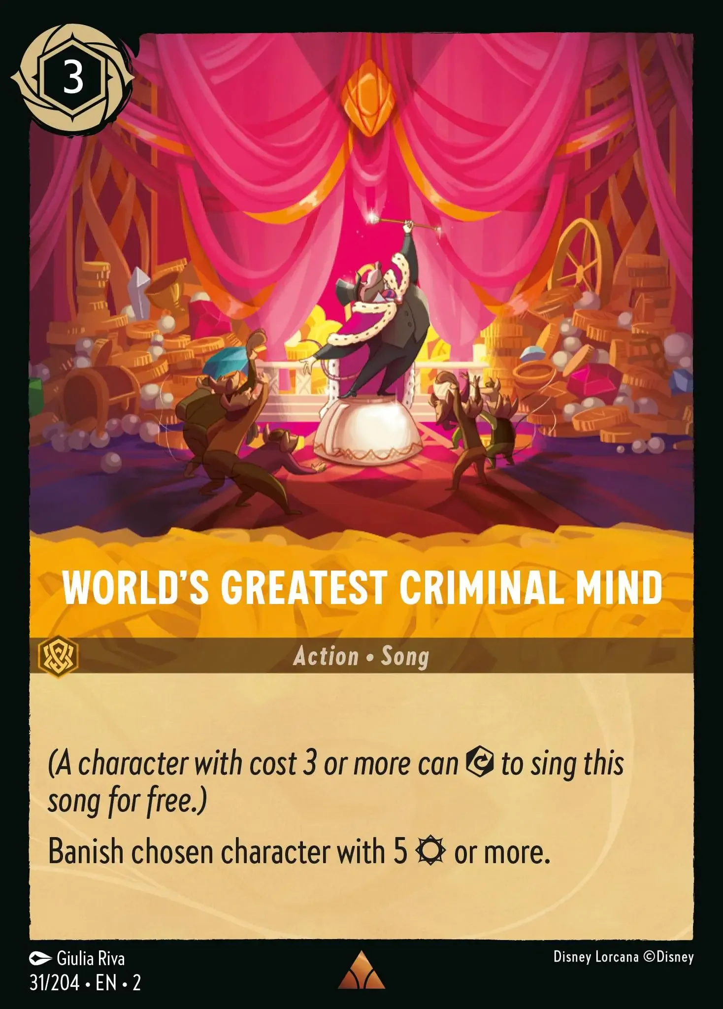Lorcana - World's Greatest Criminal Mind - Rise of the Floodborn