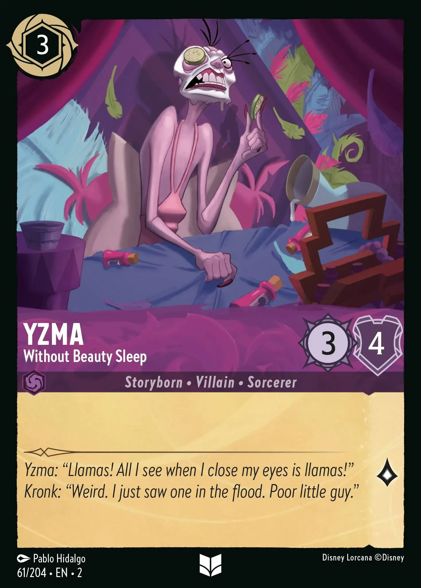 Lorcana - Yzma - Without Beauty Sleep - Rise of the Floodborn